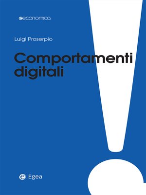 cover image of Comportamenti digitali